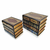 Antique Books Mix | Cajas 16x11x13cm, 20x14x15cm en Set 8 libros