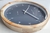 Reloj Madera 45 cm con fondo Gris - comprar online