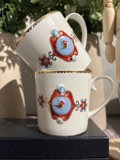 Caneca Medallion Love Birds- Pip Studio