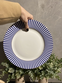 Prato de jantar Royal Stripes- Pip Studio