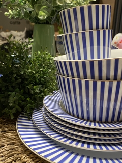 Prato de jantar Royal Stripes- Pip Studio - Pacco Home  Decor