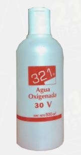 321 Agua Oxigenada 30 VolCrema 500 ml