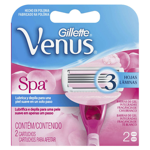 Venus Spa Repuesto 3 Hojas x 2 und