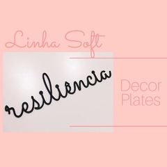 Lettering "resiliência" LS