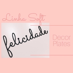 Lettering "felicidade" LS