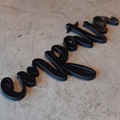 Lettering "Empatia"