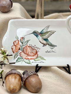 juego taza y bandeja Colibrí en internet