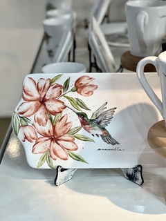 juego taza y bandeja Colibrí - comprar online