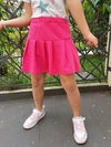 Short Saia Princesa Moleca Pink