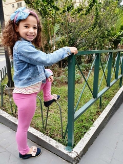 Legging Rosa - Princesa de Asas