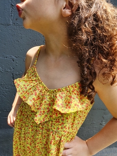 Vestido Flores Amarelo - comprar online