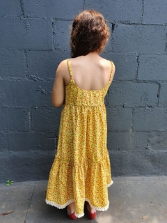 Imagem do Vestido Flores Amarelo