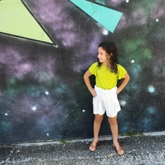 Conjunto Shorts Off + T-Shirt Meia Manga - Princesa de Asas