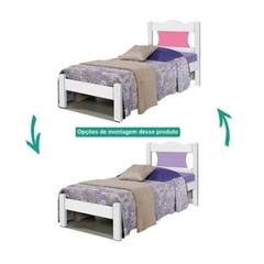 Cama de Solteiro Munique 100% MDF - loja online