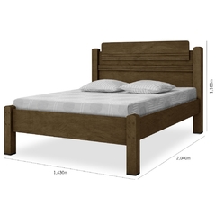 Cama de Casal Paris  100% MDF - comprar online