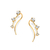 Brinco Rommanel Ear Cuff Com Cristais - 522731