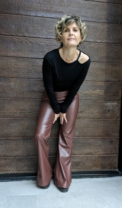 PANTALON DISCO MARRON - comprar online