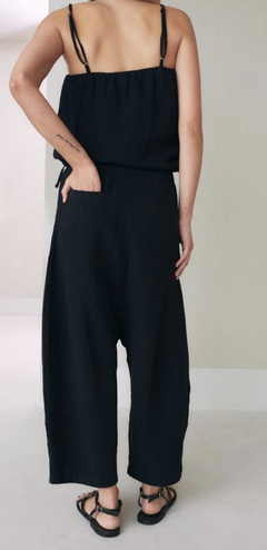 PANTALON COTTON NEGRO - comprar online