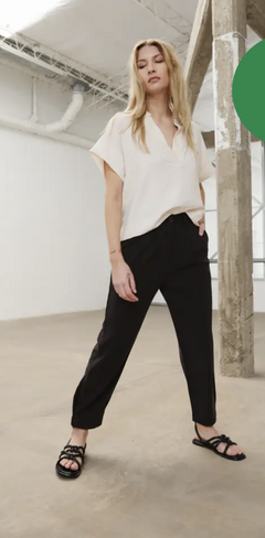 PANTALON BABUCHA SASTRE negro - comprar online