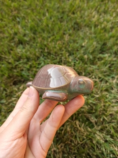 Vaso pequeno tartaruga - roxo/verde na internet