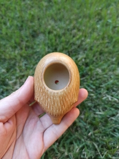 Mini vaso ouriço (hedgehog) - dourado na internet
