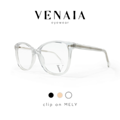 Clip on MELY Transparente - Venaia Eyewear