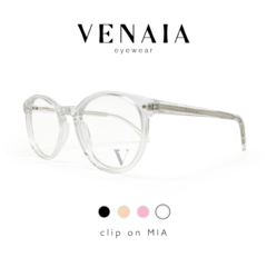 Clip on MIA Transparente - Venaia Eyewear