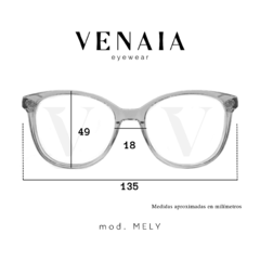 Clip on MELY Nude - Venaia Eyewear