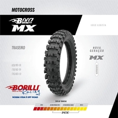 CUBIERTA BORILLI 100/90-19 MX - comprar online