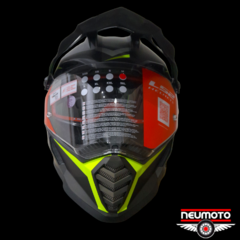 Imagen de CASCO LS2 436 PIONEER ROU MATT H-V YE