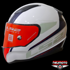 CASCO LS2 353 RAPID DRIVEWAY WHITE BLUE