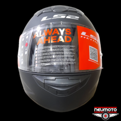 CASCO LS2 352 MATT BLACK - NeuMoto Argentina