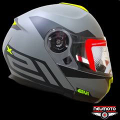 CASCO REBATIBLE GIVI X21 CHALLENGER SPIRIT - NeuMoto Argentina