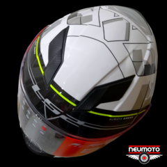 CASCO LS2 320 STREAM SCAPE WHI BLACK - tienda online