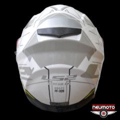 CASCO LS2 320 STREAM SCAPE WHI BLACK - comprar online