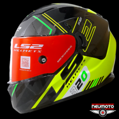 CASCO LS2 320 STRM EVO SCHE BK7C HIVY - comprar online