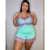 Baby Doll Juliana Azul Tiffany - Bisslingerie