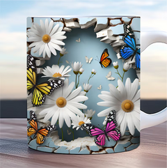 TAZA FLORES 19