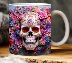 taza dia de muertos 34