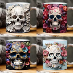 TAZA DIA DE MUERTOS 77