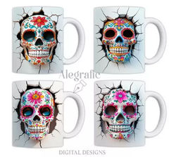 TAZA DIA DE MUERTOS 79