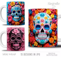 TAZA DIA DE MUERTOS 88