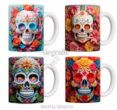 TAZA DIA DE MUERTOS 89