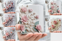 TAZA FLORES 8