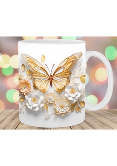 taza mariposa 34