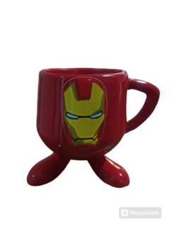 Taza patitas Iron man