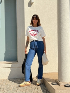 TEE CHERRY ON THE CAKE - OFF WHITE - loja online