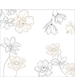 MURAL 04 - FLORES LINEALES - comprar online