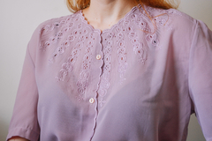 Blusa Coreana Lavanda - loja online