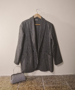 Blazer Vintage Xadrez